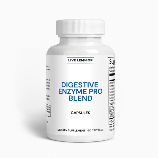 Digestive Enzyme Pro Blend - Live Lemmor