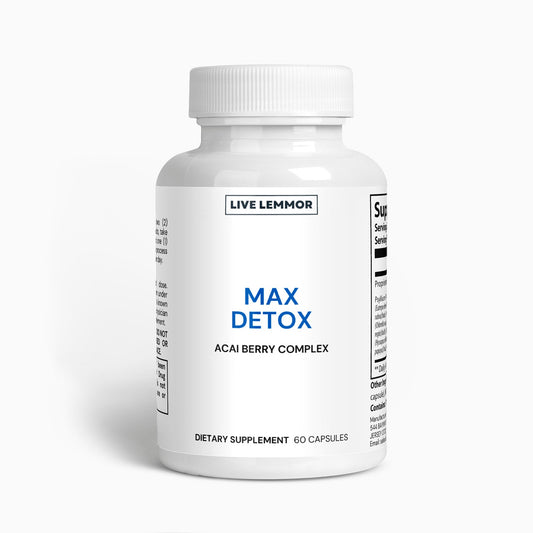 Max Detox (Acai detox) - Live Lemmor